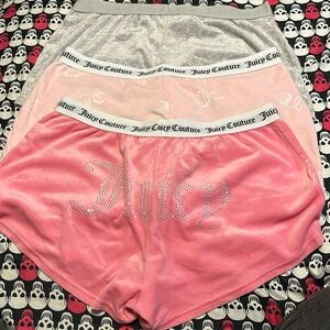 Juicy Velour Sleepwear Shorts